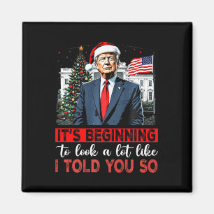 Aimant Père Noël Trump commence à ressembler beaucoup à m