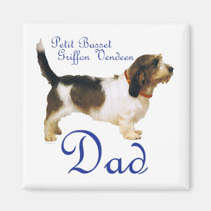 Aimant Père Petit Basset Griffon Vendéen