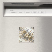 Aimant Perfection florale Jaune antique (In Situ (Lave-vaisselle))