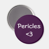Aimant Pericles amour (Recto/Verso)