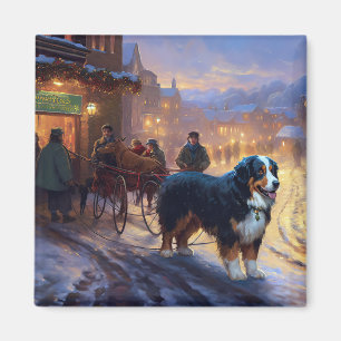 Aimant Période de fête de Noël du Montagnard Bernois