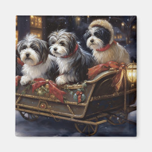 Aimant Période des Fêtes de Noël Havanaise