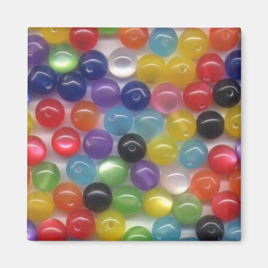 Aimant Perles Fibre Optique (Devant)