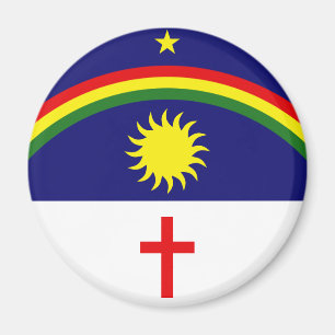 Aimant Pernambuco, drapeau du Brésil