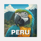 Aimant Pérou Macaw (Devant)