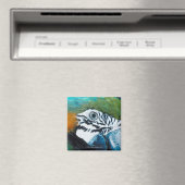 Aimant Perroquet bleu (In Situ (Lave-vaisselle))