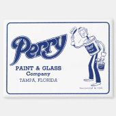 Aimant Perry Paint and Glass Co. (Recto)