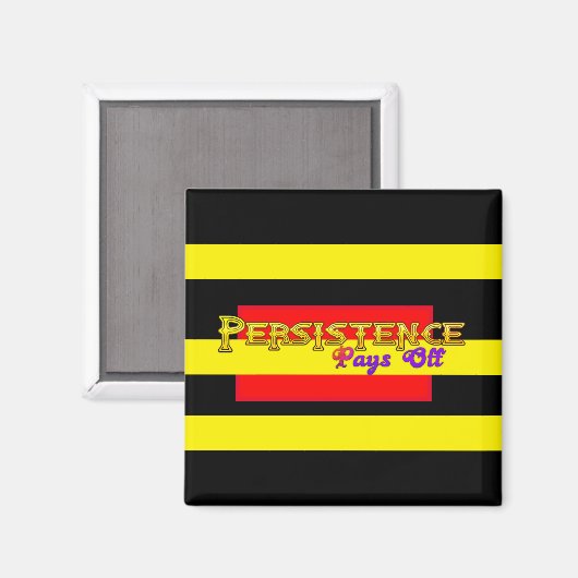 Aimant Persévérance rend l'aimant (Recto/Verso)