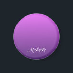 Aimant Personalisé violet ombre<br><div class="desc">Personalisé violet ombre</div>
