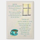 Aimant Personalized Bless This Home – Prayer (Recto)