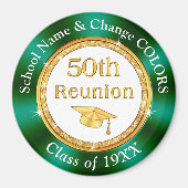 Aimant Personalized Class Reunion Gifts. Class Reunion (Devant)