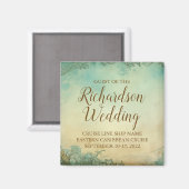 Aimant Personalized Cruise Wedding Guest Keepsake (Recto/Verso)