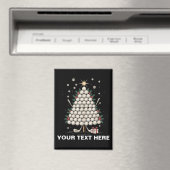 Aimant Personalized Golf Christmas Tree Equipment Family (In Situ (Lave-vaisselle))