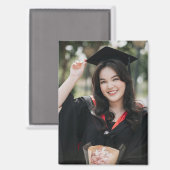 Aimant Personalized Graduation Photo Keepsake Memory Gift (Recto/Verso)