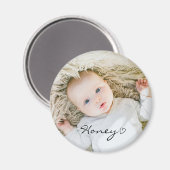 Aimant personalized mother day poison, Custom baby photo (Recto/Verso)
