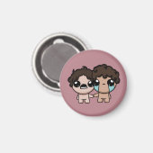 Aimant Personalized Portrait (Recto/Verso)