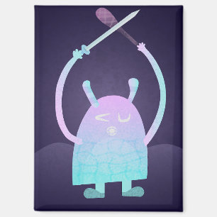 Aimant Personnage de monstre pour enfants adorable