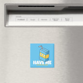 Aimant Personnalisable "Ai-moi et deviens un lait ionaire (In Situ (Lave-vaisselle))