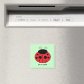 Aimant personnalisable Ladybug (In Situ (Lave-vaisselle))
