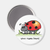 Aimant personnalisable Ladybug (Recto/Verso)
