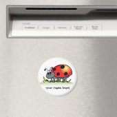 Aimant personnalisable Ladybug (In Situ (Lave-vaisselle))
