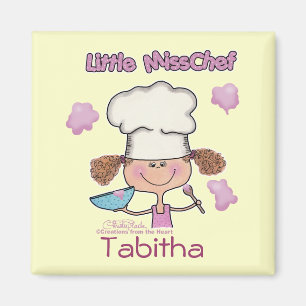 Aimant Personnalisation de Little Miss Chef