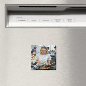 Aimant Personnalisation de photo de cuisson de bacon (In Situ (Lave-vaisselle))