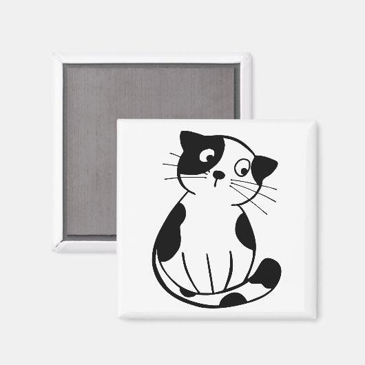 Aimant personnalisé avec image de chat pour affich (Recto/Verso)