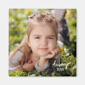 Aimant personnalisé avec photo (Devant)