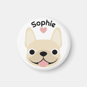 Aimant personnalisé Bouledogue Français, Cadeau Fr