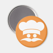 Aimant personnalisé CHEF (Recto/Verso)