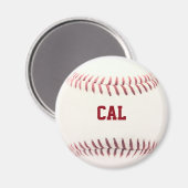 Aimant personnalisé de baseball (Recto/Verso)