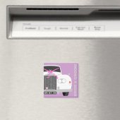 Aimant Personnalisé Enregistrer la date Mariage Voiture f (In Situ (Lave-vaisselle))