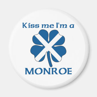 Aimant Personnalisé Scottish Kiss Me Je suis Monroe