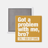 Aimant personnalisé SWAG (Recto/Verso)