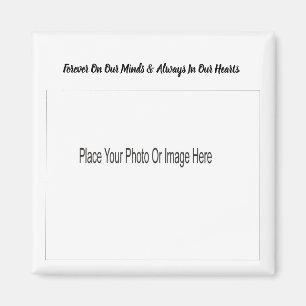 Aimant Personnaliser commémorative