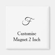 personnaliser coutume simple 2 pouces carré 2 pouc