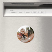 Aimant Personnaliser la nouvelle maman avec le nom du béb (In Situ (Lave-vaisselle))