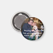 Aimant Personnaliser magnétique ajouter votre photo spéci (Recto/Verso)