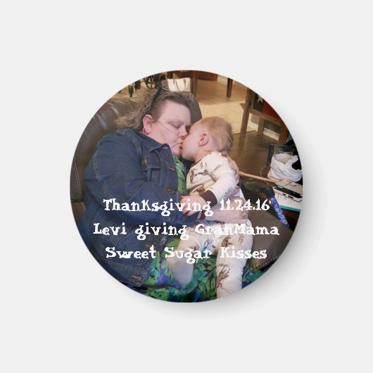 Aimant Personnaliser magnétique ajouter votre photo spéci (Devant)