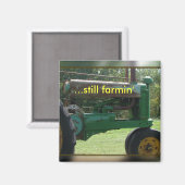 Aimant personnaliser magnétique du tracteur (Recto/Verso)