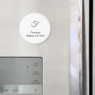 Aimant personnaliser un cercle simple de 2,25 pouces pers