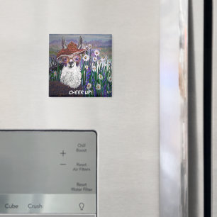 Aimant Personnalisez un joli, fin et drôle poster de Mama