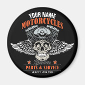 Aimant Personnalized Biker Flying (Devant)