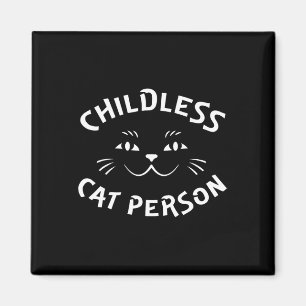 Aimant Personne chatte sans enfant