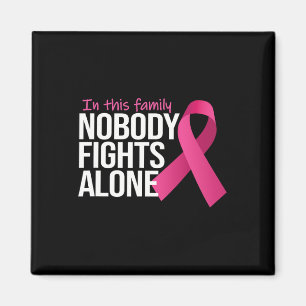 Aimant Personne ne se bat seul Conscience du cancer du se