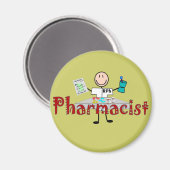 Aimant Personne-ressource du pharmacien—Cadeaux (Recto/Verso)