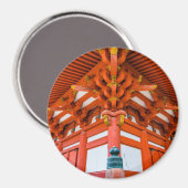 Aimant Perspective ascendante de la pagode, Miyajima (Recto/Verso)