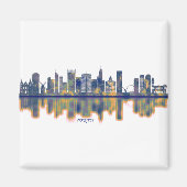 Aimant Perth Skyline (Devant)