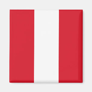 Aimant Peru (Peruvian) Flag